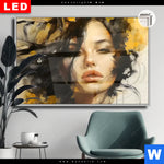 Leuchtbild Dia Estelle Dynamische Portraetkunst Querformat Produktvorschau mit dem Bild Estelle - Dynamische Porträtkunst im Format Querformat.