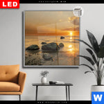 Leuchtbild Dia Ewige Ruhe Am Horizont Quadrat Produktvorschau mit dem Bild Ewige Ruhe am Horizont im Format Quadrat.