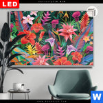 Leuchtbild Dia Exotische Tropenpflanzen Querformat Produktvorschau mit dem Bild Exotische Tropenpflanzen im Format Querformat.