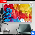 Leuchtbild Dia Farbe Im Wasser Bunt Querformat Produktvorschau mit dem Bild Farbe im Wasser - bunt im Format Querformat.