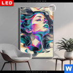 Leuchtbild Dia Farbrausch Der Seele Hochformat Produktvorschau mit dem Bild Farbrausch der Seele im Format Hochformat.