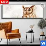 Leuchtbild Dia Federkleid Trifft Bluetenpracht Panorama Produktvorschau mit dem Bild Federkleid trifft Blütenpracht im Format Panorama.