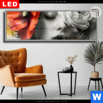 Leuchtbild Dia Florale Schoenheit Panorama Produktvorschau mit dem Bild Florale Schönheit im Format Panorama.