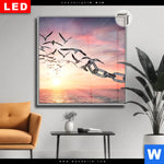 Leuchtbild Dia Fluegel Der Freiheit Quadrat Produktvorschau mit dem Bild Flügel der Freiheit im Format Quadrat.