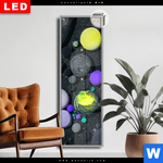 Leuchtbild Dia Fluid Art Bubbless No 1 Schmal Produktvorschau mit dem Bild Fluid Art - Bubbless No.1 im Format Schmal.