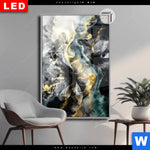 Leuchtbild Dia Fluid Art Duftende Blueten Hochformat Produktvorschau mit dem Bild Fluid Art - Duftende Blüten im Format Hochformat.