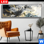 Leuchtbild Dia Fluid Art Duftende Blueten Panorama Produktvorschau mit dem Bild Fluid Art - Duftende Blüten im Format Panorama.