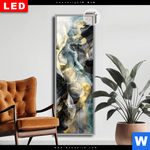 Leuchtbild Dia Fluid Art Duftende Blueten Schmal Produktvorschau mit dem Bild Fluid Art - Duftende Blüten im Format Schmal.