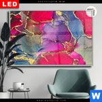 Leuchtbild Dia Fluid Art Fruehlingszauber Querformat Produktvorschau mit dem Bild Fluid Art Frühlingszauber im Format Querformat.