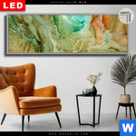 Leuchtbild Dia Fluid Art Naturschauspiel Panorama Produktvorschau mit dem Bild Fluid Art Naturschauspiel im Format Panorama.