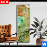 Leuchtbild Dia Fluid Art Naturschauspiel Schmal Produktvorschau mit dem Bild Fluid Art Naturschauspiel im Format Schmal.