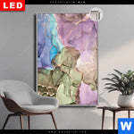 Leuchtbild Dia Fluid Art Summertime Hochformat Produktvorschau mit dem Bild Fluid Art Summertime im Format Hochformat.