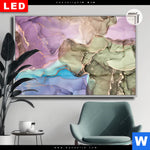 Leuchtbild Dia Fluid Art Summertime Querformat Produktvorschau mit dem Bild Fluid Art Summertime im Format Querformat.