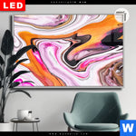 Leuchtbild Dia Fluid Art Sweets Querformat Produktvorschau mit dem Bild Fluid Art Sweets im Format Querformat.