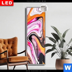 Leuchtbild Dia Fluid Art Sweets Schmal Produktvorschau mit dem Bild Fluid Art Sweets im Format Schmal.