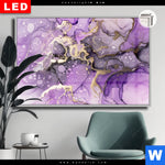 Leuchtbild Dia Fluid Art Violett Querformat Produktvorschau mit dem Bild Fluid Art Violett im Format Querformat.