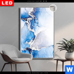 Leuchtbild Dia Fluid Art Winter Wonderland Hochformat Produktvorschau mit dem Bild Fluid Art Winter Wonderland im Format Hochformat.