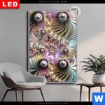 Leuchtbild Dia Fraktale Kunst No 1 Hochformat Produktvorschau mit dem Bild Fraktale Kunst No.1 im Format Hochformat.