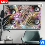 Leuchtbild Dia Fraktale Kunst No 1 Querformat Produktvorschau mit dem Bild Fraktale Kunst No.1 im Format Querformat.