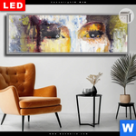 Leuchtbild Dia Frau Martini Cocktail Panorama Produktvorschau mit dem Bild Frau & Martini Cocktail im Format Panorama.