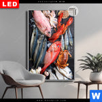 Leuchtbild Dia Frischer Fisch Und Meeresfruechte Hochformat Produktvorschau mit dem Bild Frischer Fisch und Meeresfrüchte im Format Hochformat.