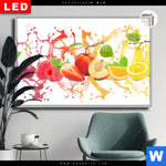 Leuchtbild Dia Fruchtspritzer Querformat Produktvorschau mit dem Bild Fruchtspritzer im Format Querformat.