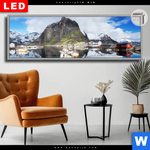 Leuchtbild Dia Fruehling In Norwegen Panorama Produktvorschau mit dem Bild Frühling in Norwegen im Format Panorama.