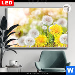 Leuchtbild Dia Gelber Loewenzahn Querformat Produktvorschau mit dem Bild Gelber Löwenzahn im Format Querformat.