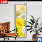 Leuchtbild Dia Gelber Loewenzahn Schmal Produktvorschau mit dem Bild Gelber Löwenzahn im Format Schmal.