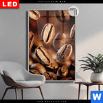 Leuchtbild Dia Geroestete Kaffeebohnen No 2 Hochformat Produktvorschau mit dem Bild Geröstete Kaffeebohnen No.2 im Format Hochformat.