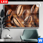 Leuchtbild Dia Geroestete Kaffeebohnen No 2 Querformat Produktvorschau mit dem Bild Geröstete Kaffeebohnen No.2 im Format Querformat.