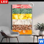 Leuchtbild Dia Gesunde Ernaehrung Hochformat Produktvorschau mit dem Bild Gesunde Ernährung im Format Hochformat.