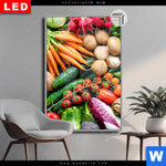 Leuchtbild Dia Gesundes Gemuese Hochformat Produktvorschau mit dem Bild Gesundes Gemüse im Format Hochformat.