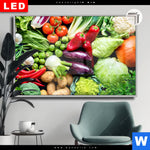Leuchtbild Dia Gesundes Gemuese Querformat Produktvorschau mit dem Bild Gesundes Gemüse im Format Querformat.