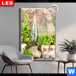 Leuchtbild Dia Getrocknete Kraeuter Hochformat Produktvorschau mit dem Bild Getrocknete Kräuter im Format Hochformat.