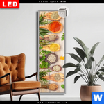 Leuchtbild Dia Gewuerze Auf Hoelzernen Loeffeln Schmal Produktvorschau mit dem Bild Gewürze auf hölzernen Löffeln im Format Schmal.