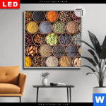 Leuchtbild Dia Gewuerze Kraeuter Quadrat Produktvorschau mit dem Bild Gewürze & Kräuter im Format Quadrat.