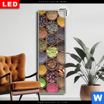 Leuchtbild Dia Gewuerze Kraeuter Schmal Produktvorschau mit dem Bild Gewürze & Kräuter im Format Schmal.