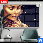 Leuchtbild Dia Golden Girl Querformat Produktvorschau mit dem Bild Golden Girl im Format Querformat.