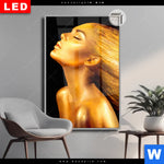 Leuchtbild Dia Goldenes Haar Hochformat Produktvorschau mit dem Bild Goldenes Haar im Format Hochformat.