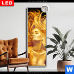 Leuchtbild Dia Goldenes Haar No 2 Schmal Produktvorschau mit dem Bild Goldenes Haar No. 2 im Format Schmal.