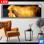 Leuchtbild Dia Goldenes Haar Panorama Produktvorschau mit dem Bild Goldenes Haar im Format Panorama.