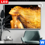 Leuchtbild Dia Goldenes Haar Querformat Produktvorschau mit dem Bild Goldenes Haar im Format Querformat.