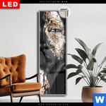 Leuchtbild Dia Goldenes Make Up Schmal Produktvorschau mit dem Bild Goldenes Make-up im Format Schmal.