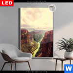 Leuchtbild Dia Grand Canyon Landschaft Hochformat Produktvorschau mit dem Bild Grand Canyon Landschaft im Format Hochformat.