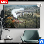 Leuchtbild Dia Hogwarts Express Querformat Produktvorschau mit dem Bild Hogwarts-Express im Format Querformat.