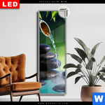 Leuchtbild Dia Japanischer Brunnen Schmal Produktvorschau mit dem Bild Japanischer Brunnen im Format Schmal.