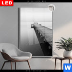 Leuchtbild Dia Kalter Morgen Am Meer Hochformat Produktvorschau mit dem Bild Kalter Morgen am Meer im Format Hochformat.