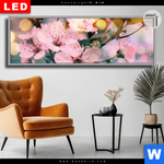 Leuchtbild Dia Kirschblueten Im Fruehlingslicht Panorama Produktvorschau mit dem Bild Kirschblüten im Frühlingslicht im Format Panorama.