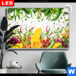 Leuchtbild Dia Knackiges Frisches Gemuese Querformat Produktvorschau mit dem Bild Knackiges frisches Gemüse im Format Querformat.